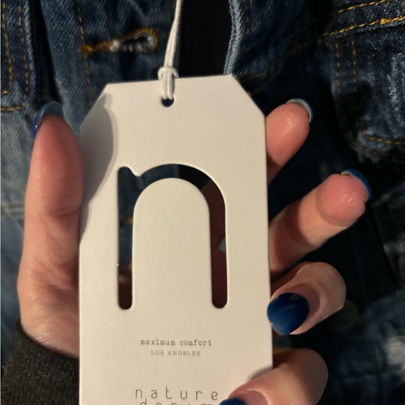 Denim Jacket by Free People - Blue - Picture 4 of 4